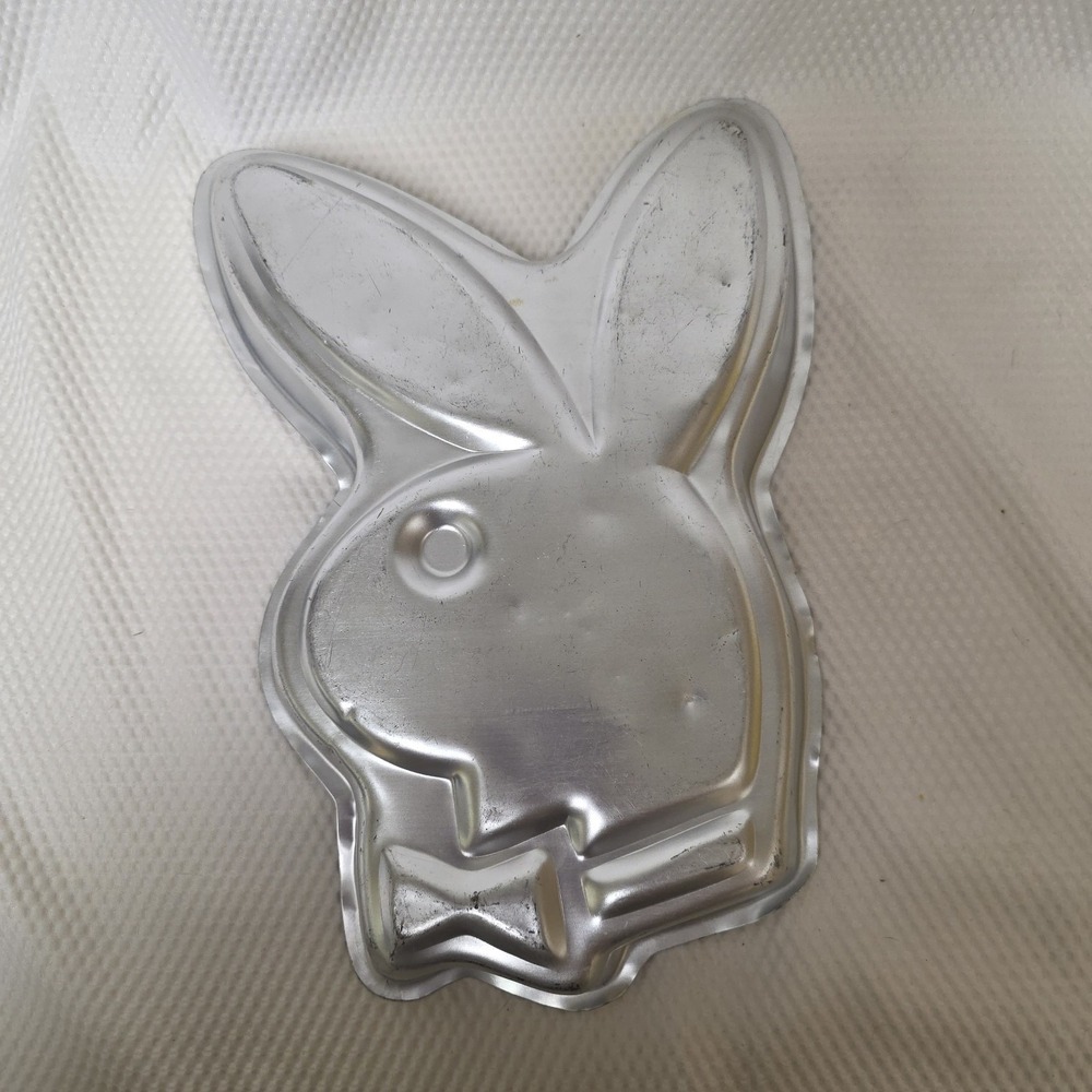 Play Boy Bunny Cake Pan Vintage Wilton #502-2944 Birthday Party Bachelor Novelty